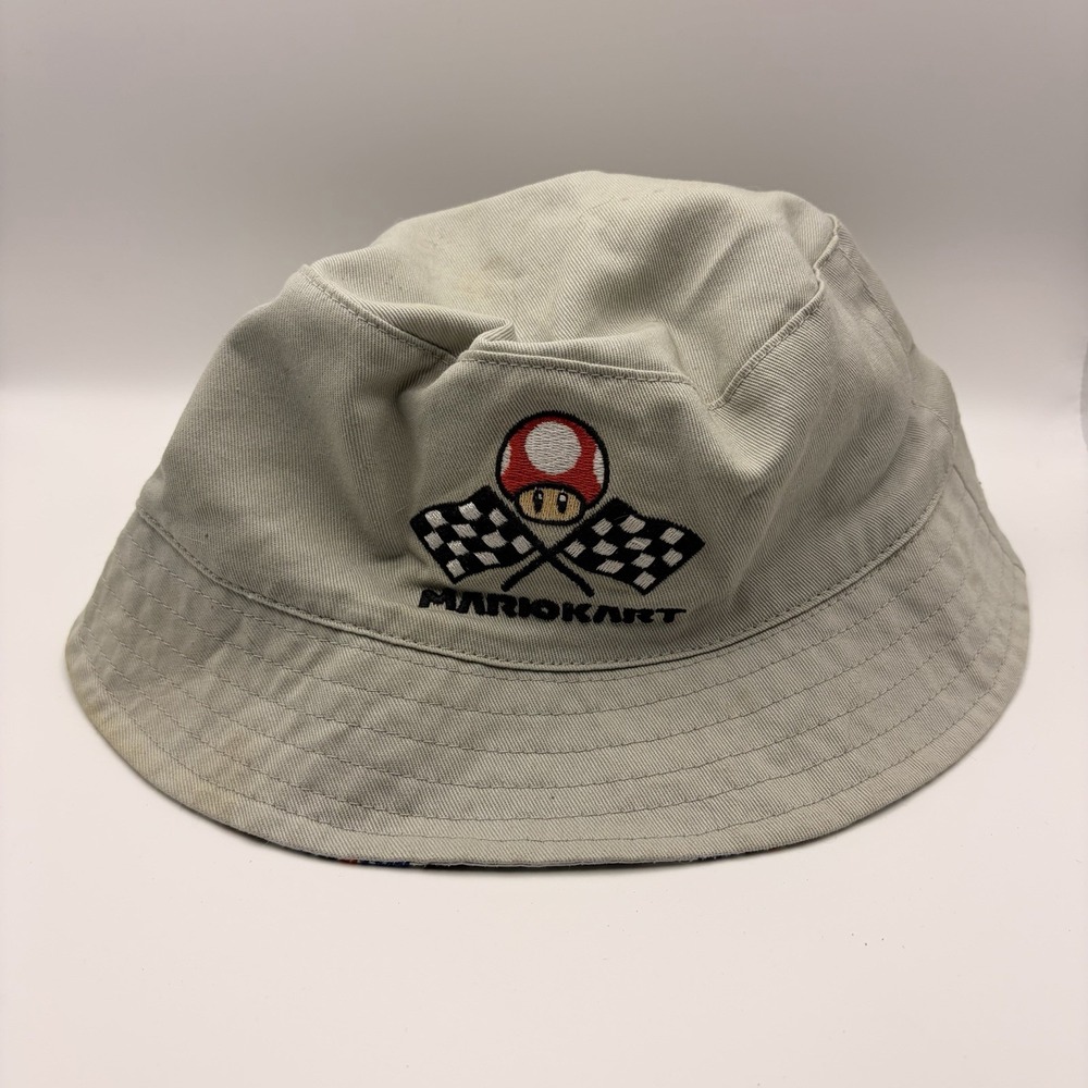 Mario Kart Reversible Youth Toddler Bucket Boonie Hat
